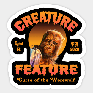 Curse of the Werewolf Sticker